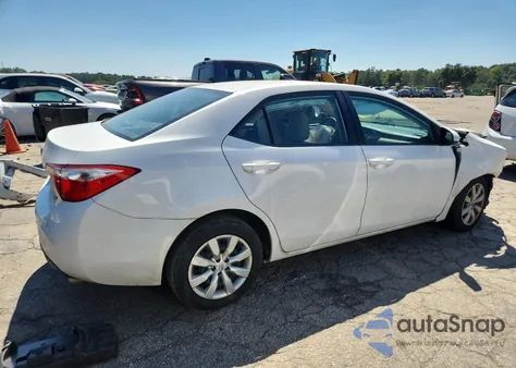 2015 Toyota Corolla L из США, поврежденный, VIN 2T1BURHE3FC331834